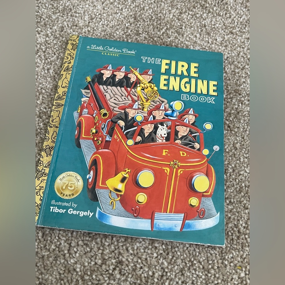 Fire Engine Golden Book